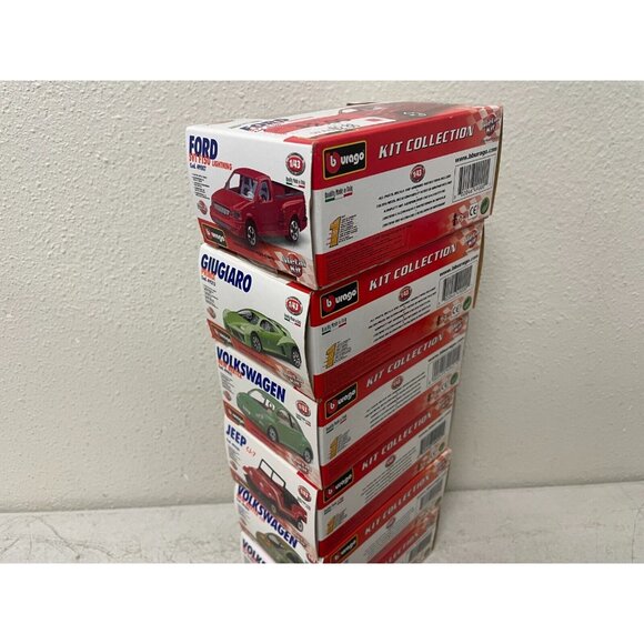 Lot of 6 Bburago 1/43 Porsche GT3 Cup Metal Kit Car Models – Diecast Collection - Picture 9 of 10